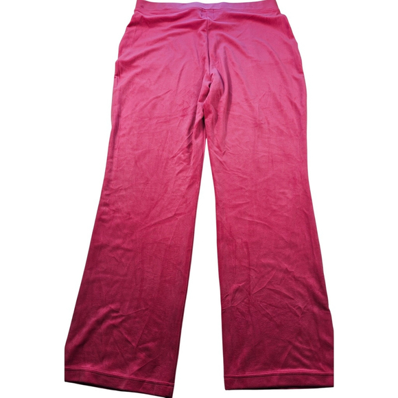 NWT Juicy Couture barbie pink velour track lounge pants sz XL comfort stretch - Picture 3 of 7